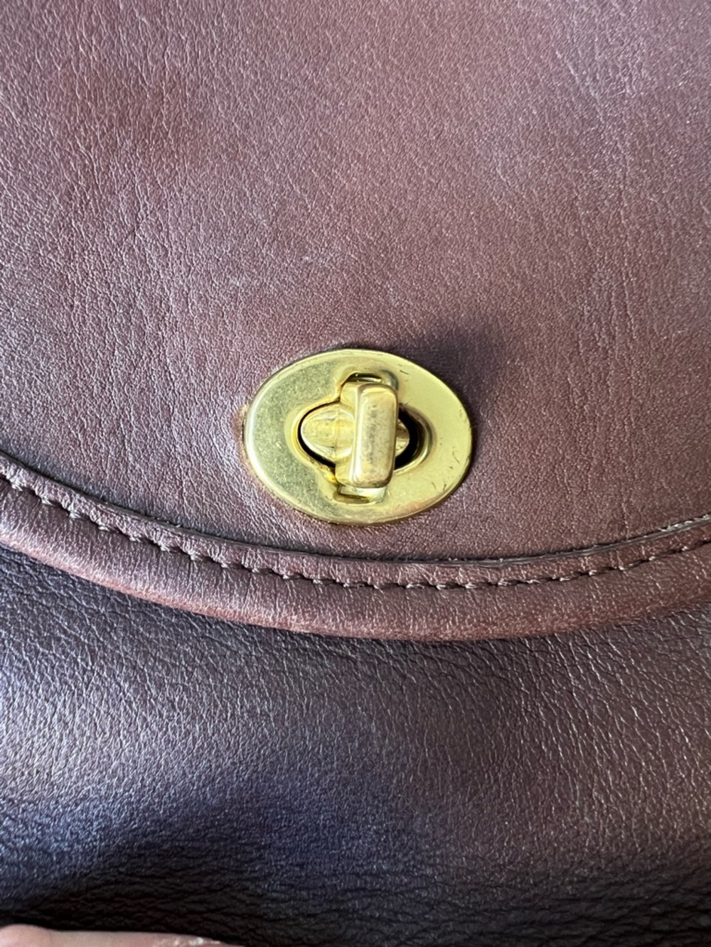 COACH Vintage 90’s Watson Crossbody in Dark Brown - Picture 7 of 7